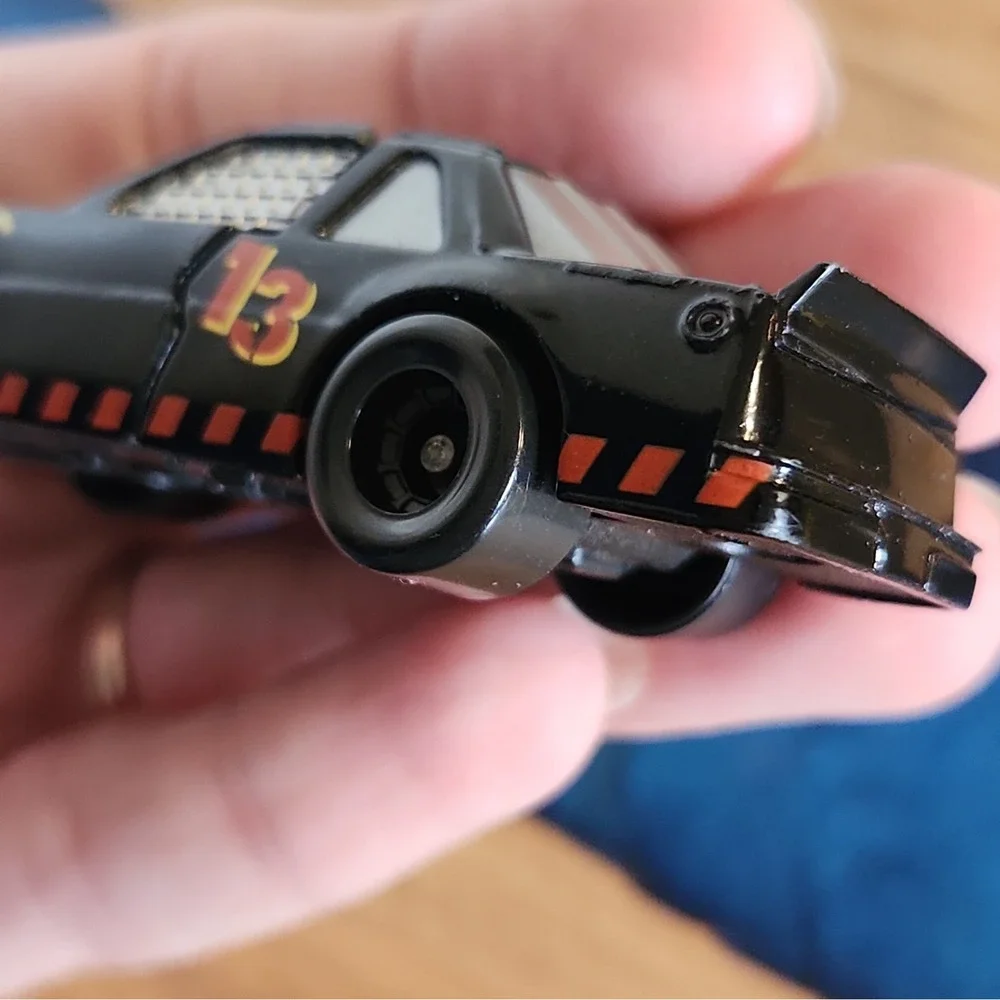 Vintage 1992 Matchbox Smash N Crash Diecast Car #13 Black Crash Dummy Retro Toy